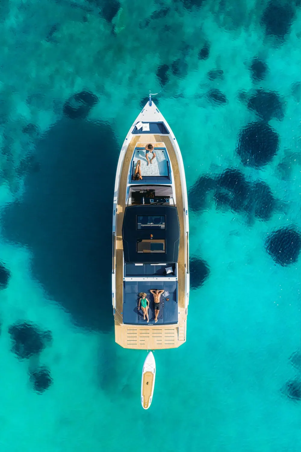 Because Ibiza is best discovered from the sea.