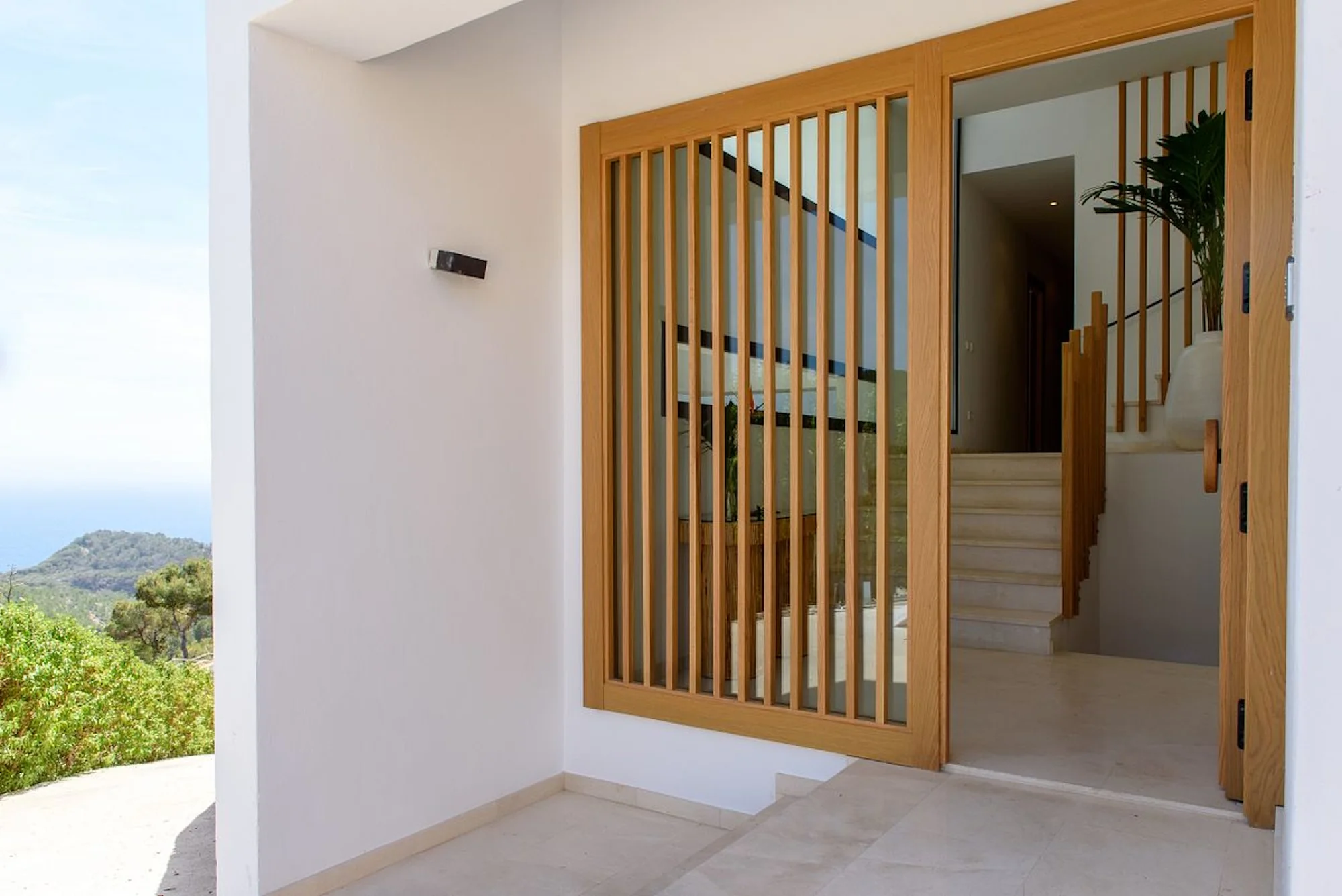 Private, secure villa with contemporary character