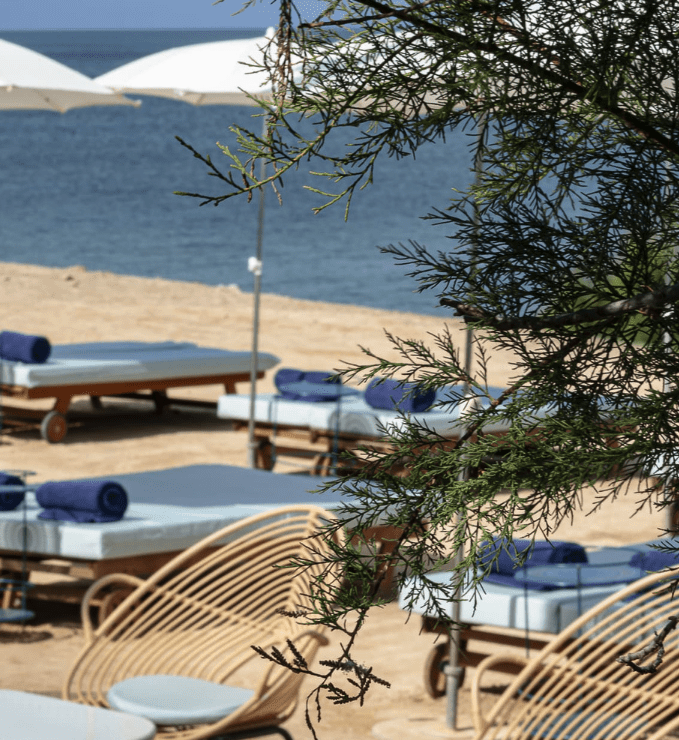Ibiza's Culinary Delights: From Fine Dining to Beachside Feasts 4 Experimental Beach restaurant has a premium location with unforgettable sunsets over the Magical rock of Es Vedra